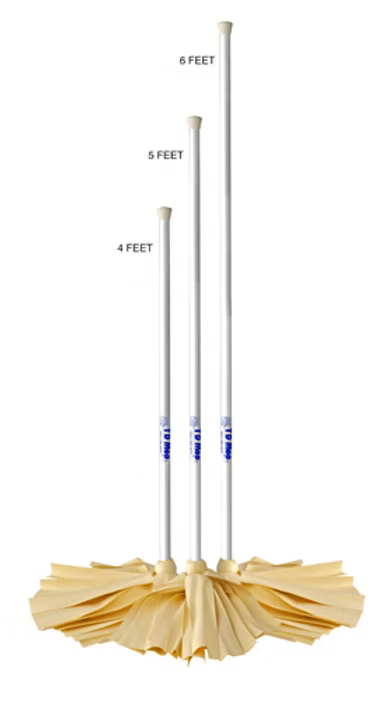 6’ TD Mop Double White Deluxe ORIGINAL MATERIAL