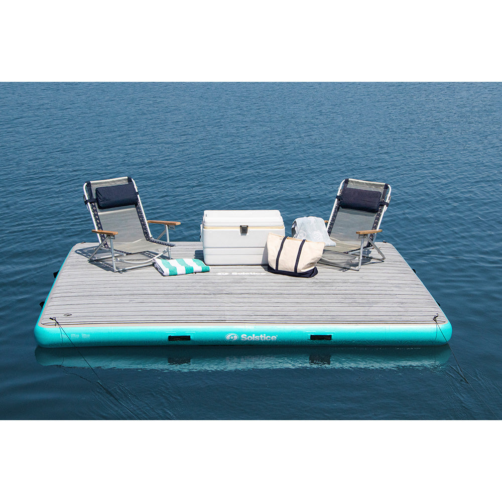 Solstice 8' X 5' Inflatable Luxe Dock