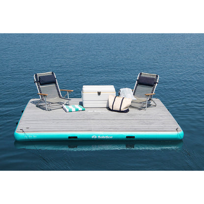 Solstice 8' X 5' Inflatable Luxe Dock
