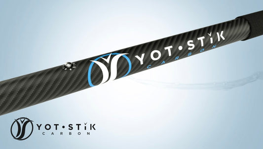 Insanely Lightweight, Adjustable / Telescoping Pre-Preg 3k Carbon Fiber. YotStik Standard, Median, & XL. 