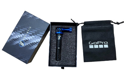 Our new adapter, gives you seamless GoPro integration to your Yot•Stik. Of course we’ve bumped it up a notch by doing it in 3k Carbon Fiber