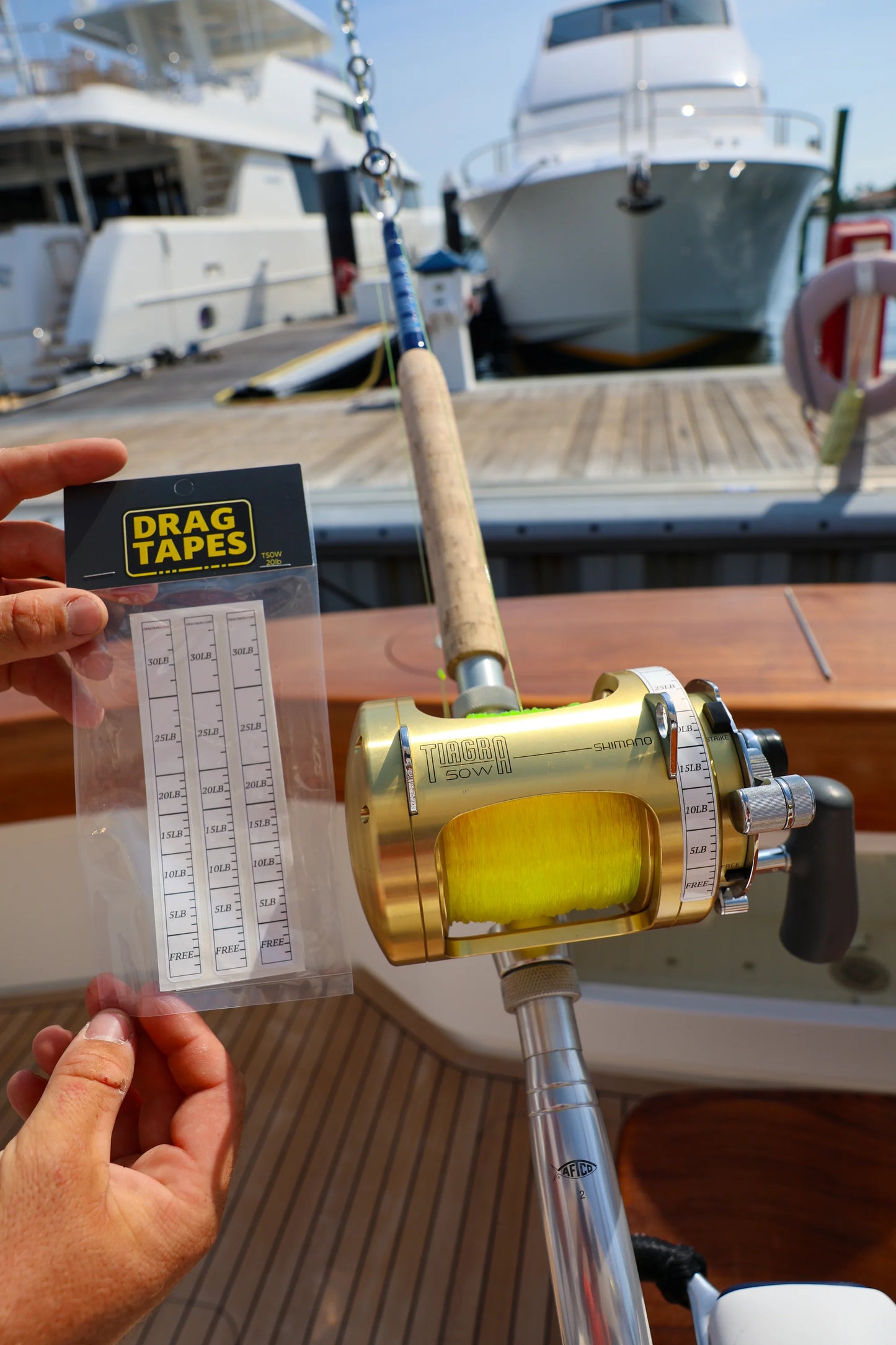 Tiagra 50W Drag Tape 6 Pack