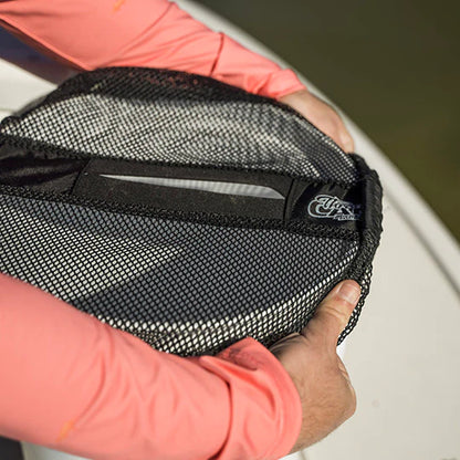 Original Boat Trash Can Bucket Topper, Black Mesh 5 Gallon Bucket Topper